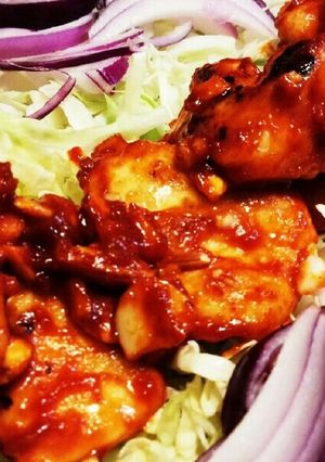 鶏胸肉で♪簡単節約ヤンニョムチキン-レシピのメイン写真