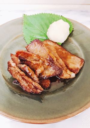 ☆焼肉を土佐酢で-レシピのメイン写真