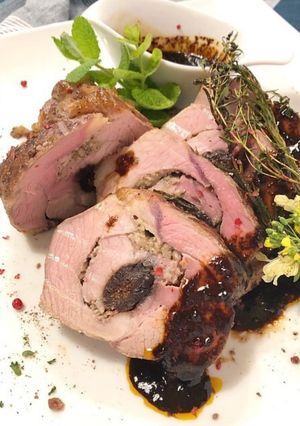 ローストポーク、ゴルゴンゾーラ風味-レシピのメイン写真