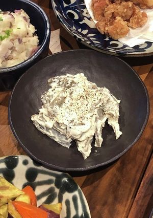 白ワインに合うゴボウのクリームチーズ和え-レシピのメイン写真
