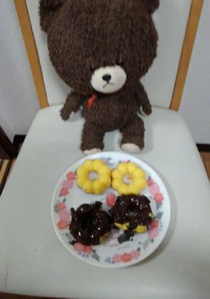 もっち食感ドーナツとゴボウチョコドーナツ-レシピのメイン写真