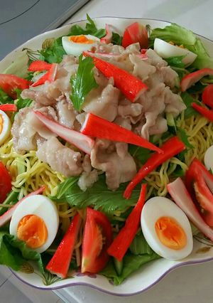冷しゃぶの「ラーメンサラダ」-レシピのメイン写真