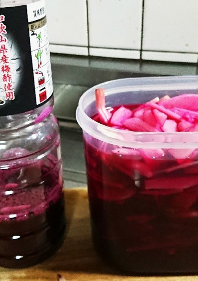 新生姜の梅酢漬け-レシピのメイン写真