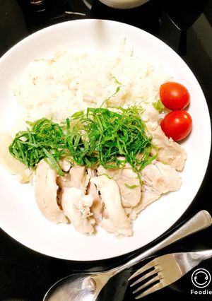 簡単☆炊飯器で簡単 カオマンガイ-レシピのメイン写真