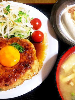 月見鶏つくね-レシピのメイン写真