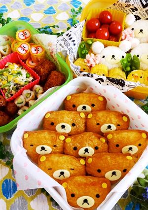 キャラ弁♡リラックマと仲間たち-レシピのメイン写真