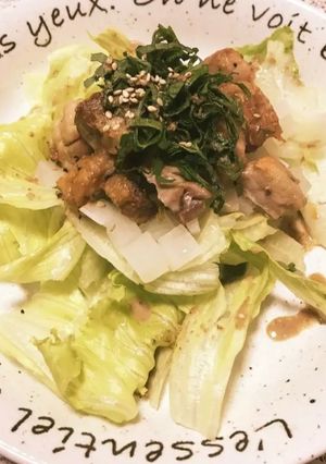 サイコロ大根と鶏肉のヘルシーサラダ!-レシピのメイン写真