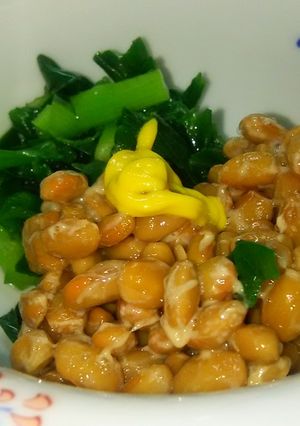 にら納豆でパワーアップ？-レシピのメイン写真