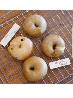 もちもち!つや!米粉ベーグル-レシピのメイン写真