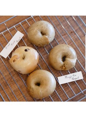 もちもち!つや!米粉ベーグル-レシピのメイン写真