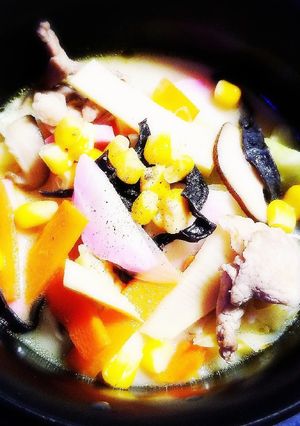 野菜たっぷり栄養満点！ちゃんぽんスープ-レシピのメイン写真