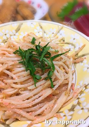 5分おつまみ☆もやしと明太子のバター炒め-レシピのメイン写真