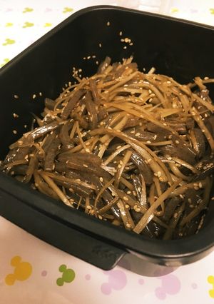 標準的なきんぴらごぼう-レシピのメイン写真