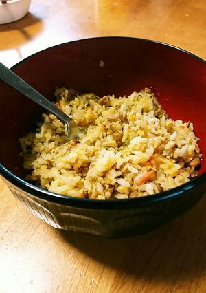 簡単ずぼら納豆チャーハン-レシピのメイン写真
