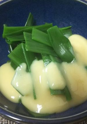 簡単・九条ネギで作る葱ヌタ-レシピのメイン写真