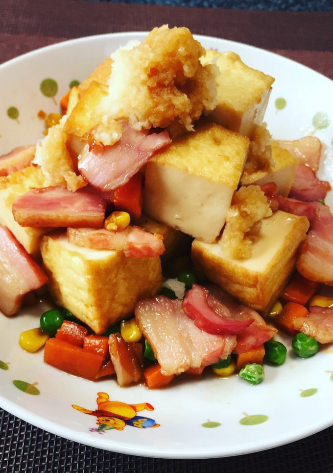 厚揚げの麺つゆ炒め!(^^)!-レシピのメイン写真