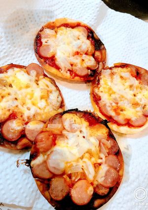 餃子の皮ピザ-レシピのメイン写真