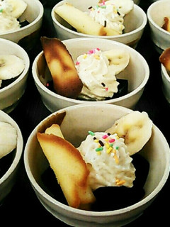コーヒーゼリーのバナナクリームパフェ-レシピのメイン写真