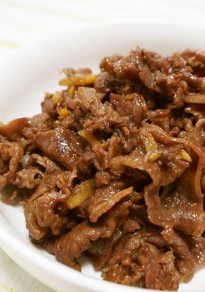 簡単☆在庫調味料で♪牛肉の時雨煮-レシピのメイン写真