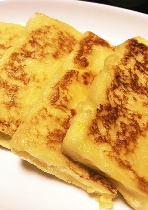 安いパンでも美味しい！フレンチトースト-レシピのメイン写真