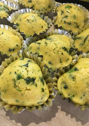 離乳食用ほうれん草蒸しパン-レシピのメイン写真