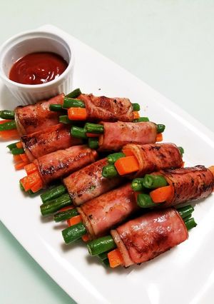 野菜のベーコン巻き巻き-レシピのメイン写真