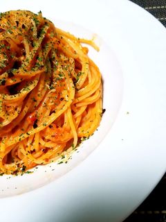 トマトとツナのクリームパスタ-レシピのメイン写真