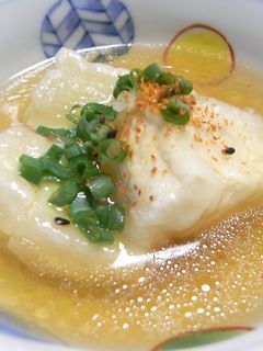 電子レンジで揚げ出し豆腐-レシピのメイン写真