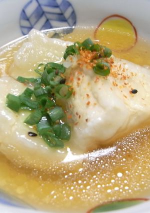 電子レンジで揚げ出し豆腐-レシピのメイン写真