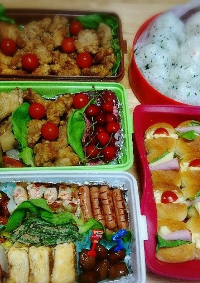 2018年☆小学校運動会のお弁当記録-レシピのメイン写真