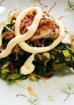 高菜の漬け物☆マヨネーズかけてみて～♪-レシピのメイン写真