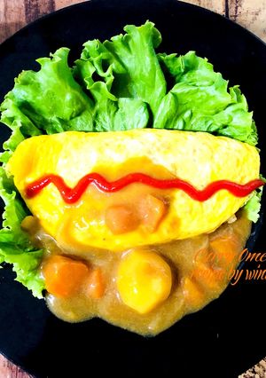とろ〜りチーズのカレーオムレツ-レシピのメイン写真