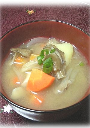 舞茸の美味しいお味噌汁☆-レシピのメイン写真