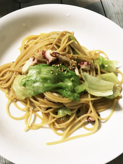 簡単タコの和風パスタ!-レシピのメイン写真