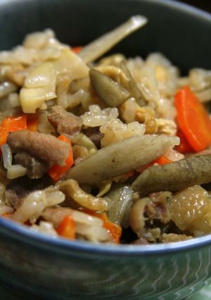旦那さんが作る炊き込みご飯-レシピのメイン写真