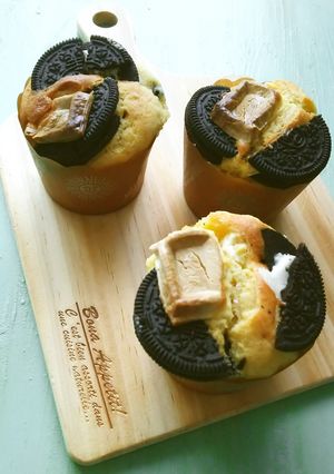 ホワイトチョコのオレオマフィン-レシピのメイン写真