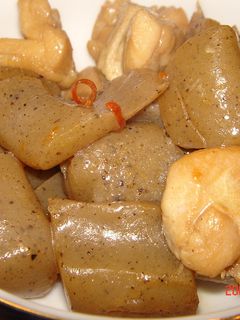 こんにゃくと鶏肉のピリ辛煮-レシピのメイン写真