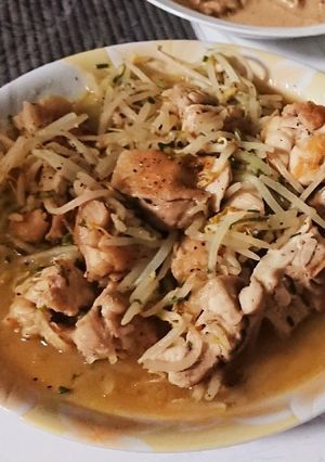 簡単♪鶏もも肉のもやし&ネギ塩ダレ炒め-レシピのメイン写真