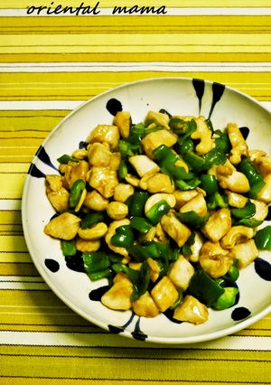 夏ピーマンde鶏むね肉オイスター炒め-レシピのメイン写真