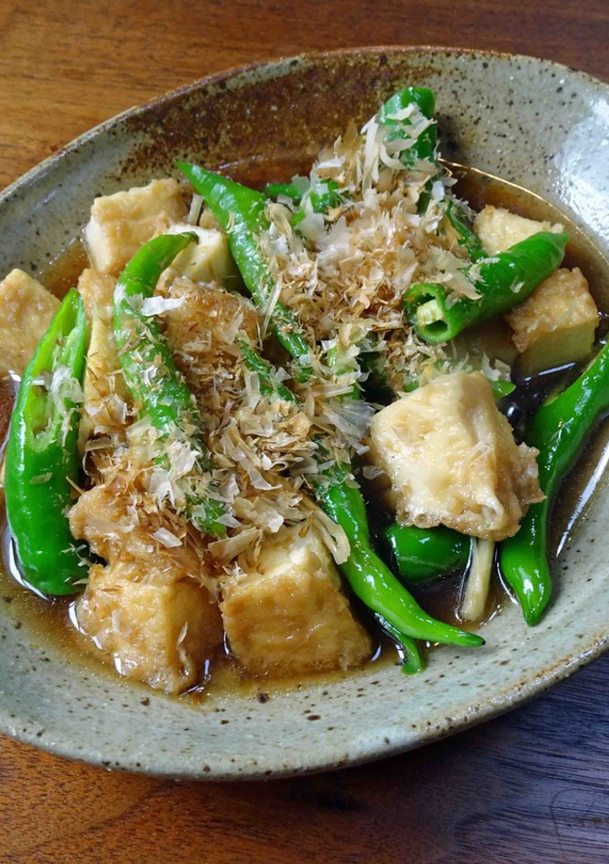 厚揚げと万願寺とうがらしのおかか煮-レシピのメイン写真