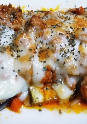 ナスのミートソース焼き-レシピのメイン写真