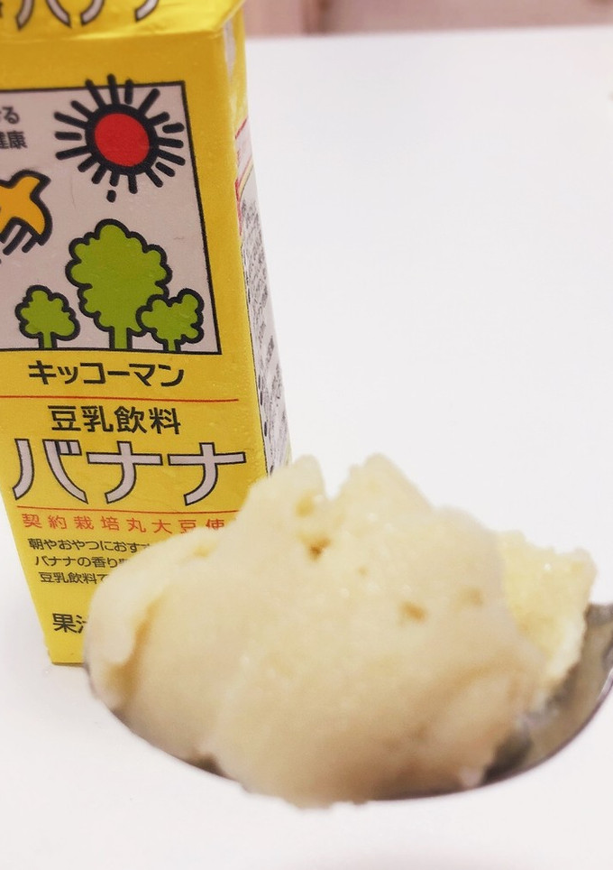 流行りの豆乳アイス！！〜美味しい作り方〜-レシピのメイン写真