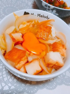 キャベツと厚揚げのすき焼き風-レシピのメイン写真