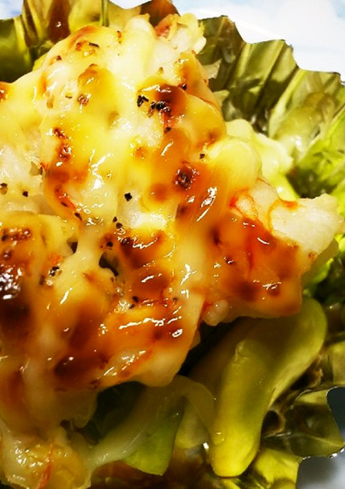 そら豆と海老のマヨネーズ焼き-レシピのメイン写真