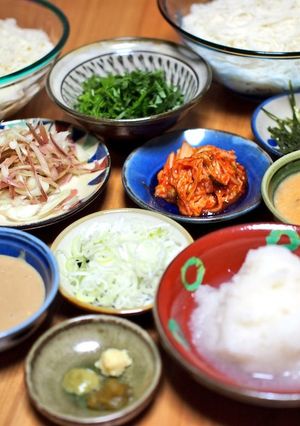 素麺パーティ-レシピのメイン写真