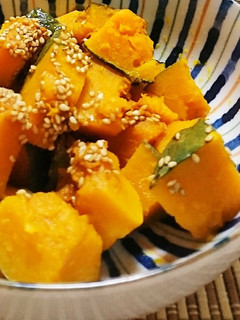 楽チン♪やみつき無限カボチャ!-レシピのメイン写真