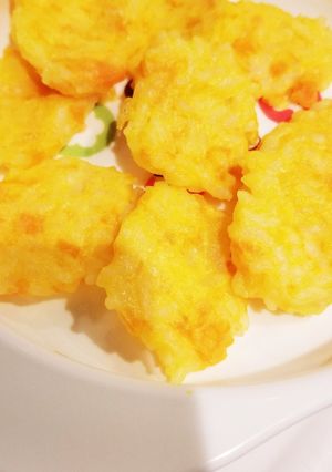 離乳食後期☆ニンジン入りおやき-レシピのメイン写真