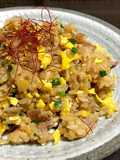 ん？ビビンバ？焼肉のタレで旨旨炒飯♡