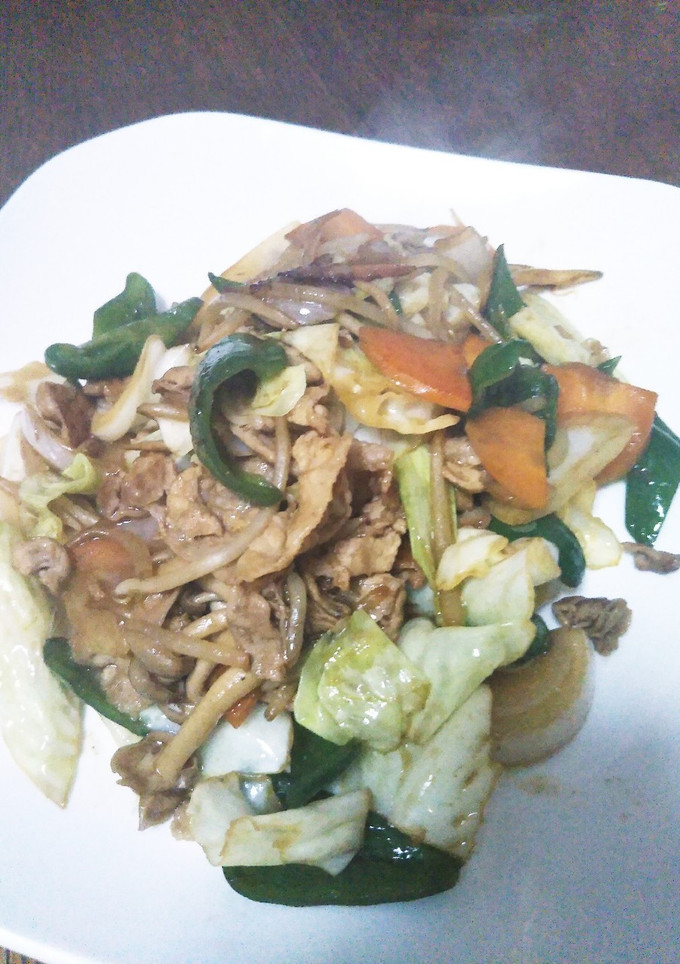 【お家で作れる本格中華⑫】野菜炒め-レシピのメイン写真