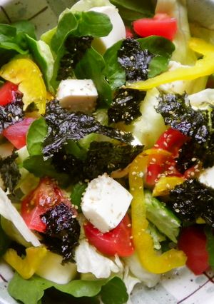 塩豆腐と夏野菜のチョレギべジボウル-レシピのメイン写真